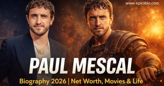 Paul Mescal at red carpet event 2026 , poul mescal biography